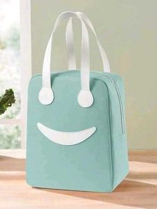 Cute Smiley Lunch Bag Big Size
