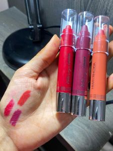Lipstick Combo Of Set 3 Lipcrayon