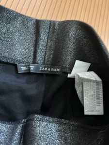 P24Metallic Silver Pants