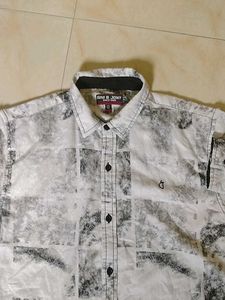 Patterned Casual Shirt
