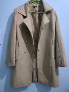 Elegant Tan Trench Coat