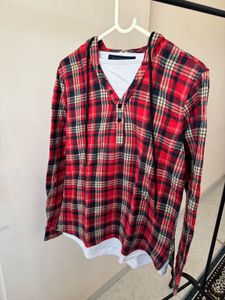 mens tshirt+hoodie