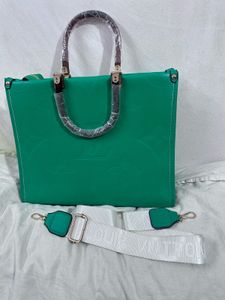 Louis Vuitton Green Tote Bag