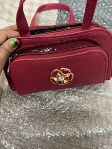 Handbag, Maroon 👜