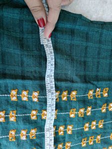 Bottle Green Kurti