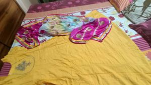 Gown With Heavy Dupatta