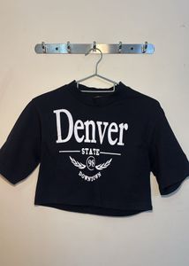 Denver State Crop Top