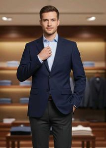 Stylish Navy Blue Blazer