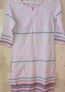 Striped Cotton Kurta