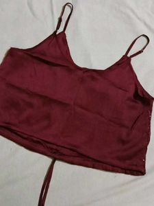 Shein Sequins Partywear Top