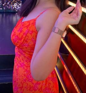 Side Slit Midi Dress