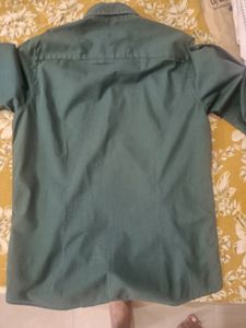 Allen solly casual shirt, size-40,slim, solid, cut