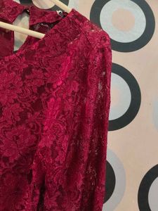 Lace Bell Sleeve Top