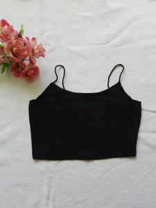 Shein : Sleek Black Tank Top