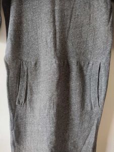 3/4th Sleeve Kurta For Women, Grey, 38inch