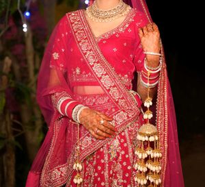 Maroon Bridal Lehenga