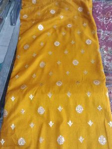 Yellow Dress Material