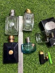 Empty Bottle Gucci, Versace, Azzaro Perfume Empty Bottles