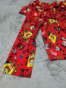 Vintage -Inspired SpongeBob Shoulder Top
