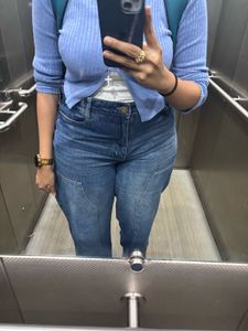Flared jeans