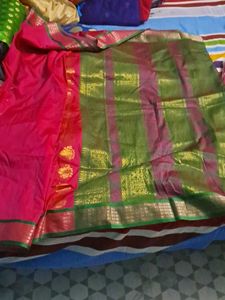 Pure Silk Saree With Blouse Piece