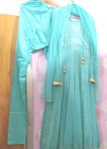 Fancy Partywear Lawn Gawns With  Dupatta