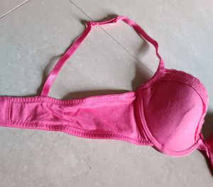 Pink Bra