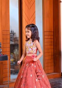Girls Lehenga Choli Set