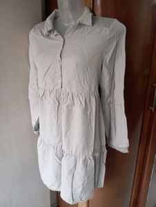 Zara Tiered Shirt Dress