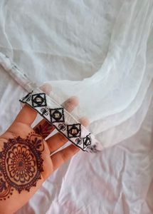 Super comfy white kurti set! 🤍