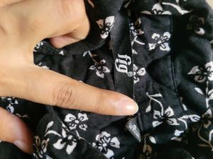 Beautiful black shirt for girls