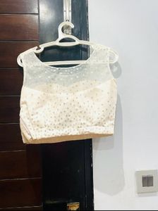 beautiful white lehnga