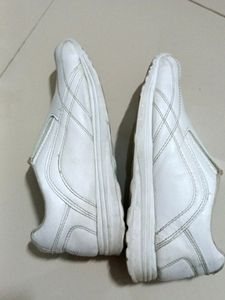 White + Brown (Rubber)Casual Shoes