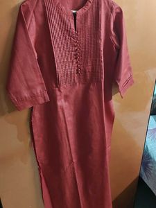 Elegant Red Kurta