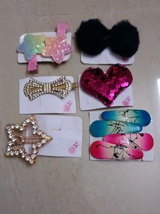 Cute Hair Clip Bundle