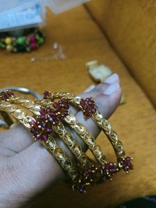 New Beautiful Bangle With Jhumka..