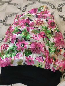 floral stylish top