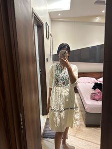 Boho Bloom Embroidery Dress