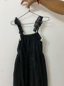 Highly Branded Black Lace Dress