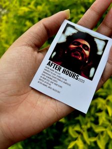 3 The Weekend Photocards