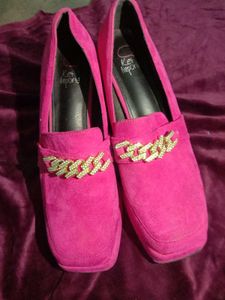 Pink Platform Boots