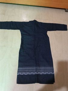 Elegant Blue Printed Kurta