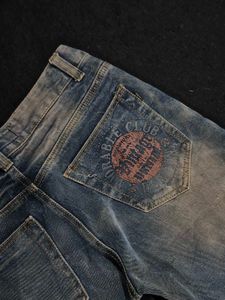 Adorable Club Korean Dusty Washed Jeans