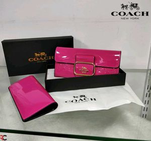 COACH 3 FOLD WALLET WITH BRAND BOX
