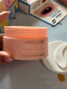 Matt Look Cleansing Balm Used For Swapped