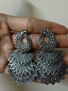 Golden Jhumka Earrings