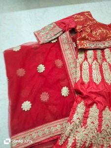 Red Bridal Lehnga