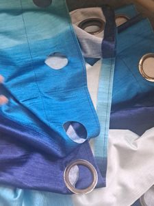 Very Beautiful 3Tone Curtain Set Of 3 L82 W46