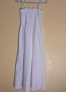 [White] Sundress Spaghetti Strap