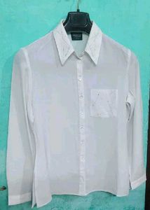 Elegant White Shirt Top